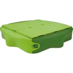Smėlio dėžė Simba‑Dickie BIG 800056733, plastikinė, 1380&times;1380 mm, su suolais, žalia