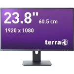 TERRA 3030250 monitor kompiuterinis 60.5 cm (23.8 colio) 1920 x 1080 pikselių Full HD LED juodas