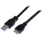 StarTech.com 1m USB 3.0 A&ndash;Micro B laidas, M/M, sertifikuotas