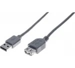 Hypertec 532412-HY USB 2.0 ilginimo laidas 1 m USB A pilkas