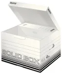 Leitz 61180001 dokumentų dėžė Kartonas Juoda, Balta
