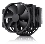 Noctua NH-D15 Chromax Pure Black CPU au&scaron;intuvas su dviem 140 mm ventiliatoriais