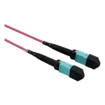VALUE MPO magistralinis kabelis OM4 50/125 &micro;m, MPO/MPO, Type A, 10 m, violetinės spalvos (21.99.1103)