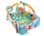 MILLY MALLY 4-in-1 Jungle Educational Mat, Dry Pool, Playpen
