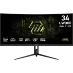 MSI MAG 342CQRFDE E20 34 colių UWQHD 200Hz lenktas žaidimų monitorius