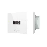 Grenton Smart Panel 4 Touch Fields OLED TF-Bus Display White Glass Front