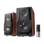 Edifier S3000MKII Premium Wireless 2.0 Bookshelf Speakers, Brown