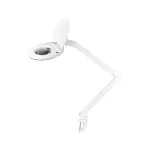 REBEL Inspection Lamp with Magnifier 5D 8W (60 SMD) - White