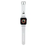 Karl Lagerfeld 3D Rubber Karl Head Apple Watch Strap 38/40/41mm White