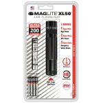 MAGLITE XL50 LED žibintuvėlis, 200 liumenų, juodas