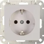 Heinrich Kopp Kopp HK02 Schutzkontakt lizdas Arctic White, įleidžiamas, 16A 250V, Type F su vaikų apsauga