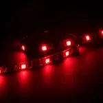 Akasa Vegas M AK-LD05-50RD Raudona LED juostelė PC korpuso vidiniam ap&scaron;vietimui, 50 cm, magnetinis tvirtinimas, 4-pin Molex