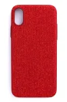 Evelatus Apple iPhone X Starnight Red Silicone Back Cover