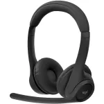 Logitech 981-001453 belaidės ausinės/ausinės su mikrofonu, lankeliu, automobiliui / namų biurui, Bluetooth, juodos