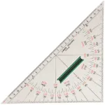 Simplex 3200MRH Navigation Course Triangle Nautical Protractor 320 mm