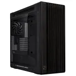 PC korpusas ASUS ProArt PA602 Wood Edition Midi Tower Juodas &ndash; Medis, ATX/EATX, Grūdintas stiklas, 4&times;3,5 colio / 8&times;2,5 colio, GPU iki 450 mm