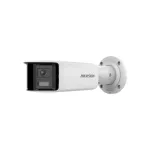 Hikvision DS-2CD2T46G2P-ISU/SL(2.8MM)(C) 4MP Panoraminė AcuSense IP kamera, 2x 2,8mm, 180&deg; FOV, IP67, PoE