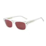 BELSTAFF Moteri&scaron;ki Hudson-S186 stačiakampiai akiniai nuo saulės &ndash; juodas acetatinis rėmelis, pilki polikarbonatiniai lę&scaron;iai, 54/17/145 mm