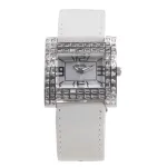 FOLLI FOLLIE Moteri&scaron;kas laikrodis WF7A007SPS (35 mm) &ndash; nerūdijančio plieno korpusas, rožinis odinis dirželis, kvarcinis mechanizmas