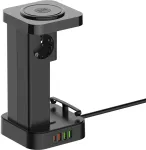 Newell GaN Power Cube 8in1 Įkrovimo Stotelė su Belaidžiu Įkrovikliu