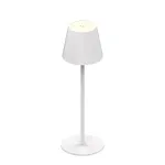SYNERGY21 LED stalinė lempa su įkraunama baterija &ndash; lauko IP54 &ndash; liečiamas reguliavimas &ndash; balta