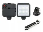ULANZI W49 LED &scaron;viestuvas su bėgeliu fotoaparatui (49 &scaron;viesos &scaron;altiniai)