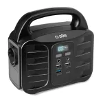 SBS ne&scaron;iojama elektrinė stotelė 150W greitasis įkrovimas juoda (TEPOWST150W)