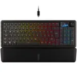 Corsair Vanguard 96 Wireless Gaming Keyboard, Mechanical, RGB, LCD Display, DE Layout - Black
