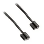 SilverStone SST-CP11B Super žemo profilio SATA kabelis - 50 cm, juodas