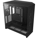 NZXT H9 Air Flow (2025) Didelis dviejų kamerų vidutinio bok&scaron;to korpusas - Juodas