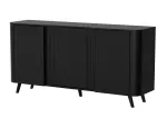 Cama VOLARE komoda 151 x 39 x 75 cm juodas