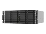 QNAP TS-h2477AXU-RP-R7-32G 4U stelažinis NAS serveris, 24 lizdai 3.5 inch SATA, AMD Ryzen 7, 32GB RAM, dvigubas 800W maitinimas