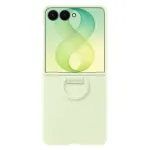 Samsung EF-EF776CGEGWW Silicone Ring Magnet Cover, skirtas Galaxy Z Flip8, žalia