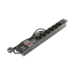DELTA PD-6/R-SPD-1L maitinimo blokas, 6 lizdai