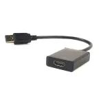 EXTRA DIGITAL USB 3.0 Type-A į HDMI adapteris, 1080p 60Hz, juodas