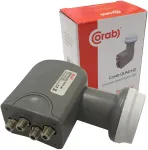 CORAB Universal Quad LNB &ndash; 4 i&scaron;ėjimai, 0,1 dB triuk&scaron;mo rodiklis, 40 mm ap&scaron;vieta