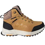Lee Cooper vyri&scaron;ki laisvalaikio bateliai su rai&scaron;teliais rudi LCJ-23-01-2037M
