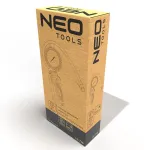 NEO Tools 14-718 5 dalių oro kompresoriaus priedų rinkinys su spiraline žarna, pūtimo pistoletu ir padangų pripūtimo pistoletu