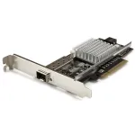 StarTech.com 1 prievado 10G Open SFP+ tinklo plok&scaron;tė, PCIe x4, Intel XL710, mažo profilio
