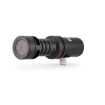 R&Oslash;DE VideoMic Me-L Juodas i&scaron;maniojo telefono mikrofonas