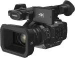 Panasonic HC-X1E 4K Ultra HD profesionalus vaizdo kamera su 20x Leica Dicomar objektyvu, 1.0 tipo MOS jutikliu, 5 a&scaron;ių HYBRID O.I.S., dvigubais XLR įėjimais ir dvigubais SD kortelių lizdais