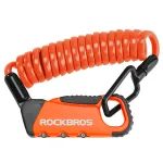 ROCKBROS RBK6N kombinacinis dviračio užraktas, oranžinis