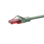 DSIT CAT6 U/UTP Ethernet laidinis kabelis, 0,15 m, pilkas, 100% varis, RJ45