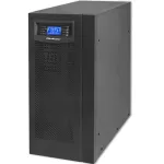 Qoltec 53982 grynos sinusoidės on-line UPS, 6 kVA / 4,8 kW, LCD, USB