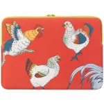 TUCANO SCHIZZO dėklas MacBook Air 15 colių / ne&scaron;iojamiesiems kompiuteriams 13-14 colių, Fauna Galline oranžinis
