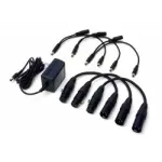 TC Helicon Singles Connect Kit - 3 x 15 cm instrumentiniai sujungimo kabeliai efektų pedalams