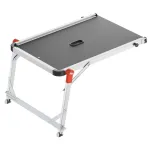 HAILO TP2 Pro laiptinė platforma &ndash; reguliuojama aliumininė darbo platforma laiptams, 150 kg, EN 131