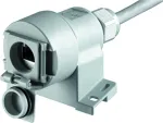 Teleg&auml;rtner AMJ45 Category 6A RJ45 lizdas, tiesus, 8P8C, &scaron;viesiai pilkas, IP67