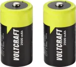 VOLTCRAFT Baby (C) akumuliatorius NiMH 2500 mAh 1,2 V, paruo&scaron;tas naudoti, 2 vnt. VC-17275475