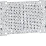 Hager UM00M0 montavimo plok&scaron;tė, plastikinė, 175 x 250 mm, pilka
